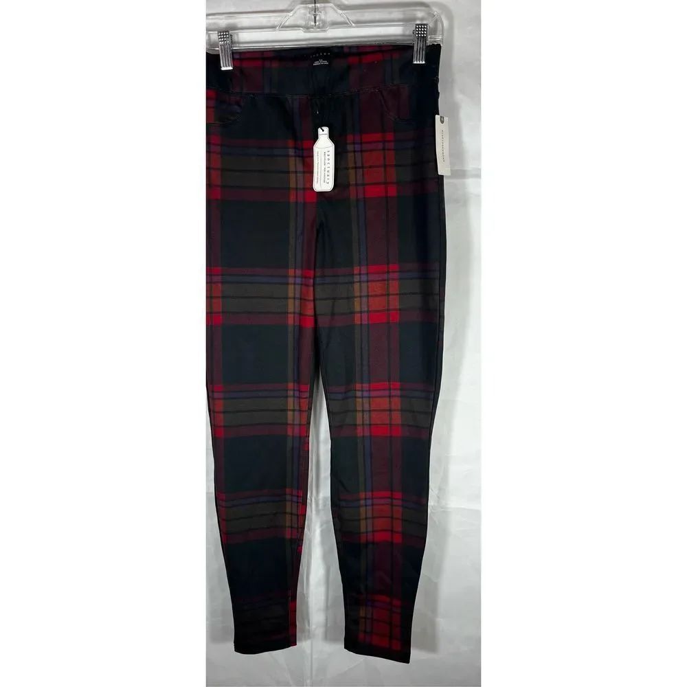 Sanctuary Anthropologie plaid leggings